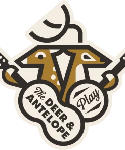 Lucinda's Wichita And Kansas Merch Deer & Antelope Sticker