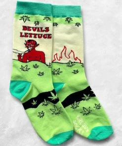 Lucinda's New Devil's Lettuce Women's Crew Socks