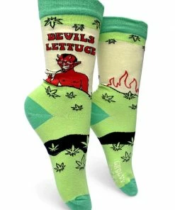 Lucinda's New Devil's Lettuce Women's Crew Socks