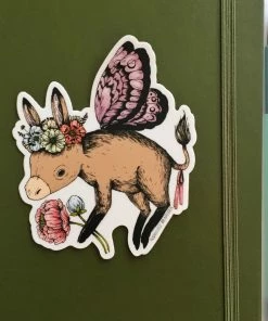 Lucinda's New Donkey Fairy Sticker