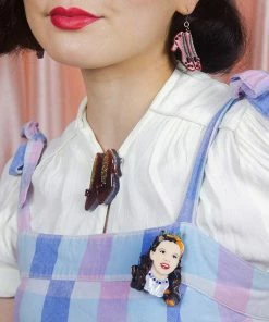 Lucinda's Dorothy Gale Brooch By Erstwilder