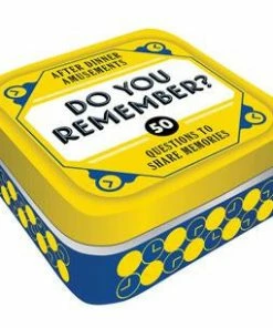 Lucinda's After Dinner Amusements: Do You Remember?