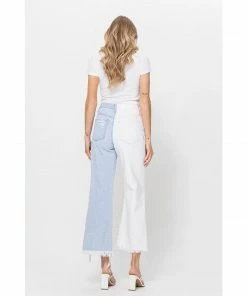 Lucinda's New Duo High Waisted Cropped Jeans