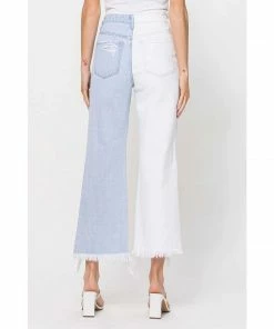 Lucinda's New Duo High Waisted Cropped Jeans