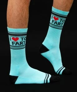 Lucinda's Wichita I ❤️ To Fart Socks New 7 Lucinda's Wichita I ❤️ To Fart Socks New