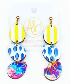 Lucinda's New Yellow Mix Easter Egg Earrings