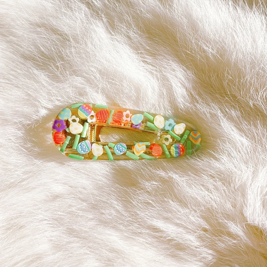 Lucinda's Easter Egg Hunt Hair Clip-Usagi 3 Lucinda's Easter Egg Hunt Hair Clip-Usagi