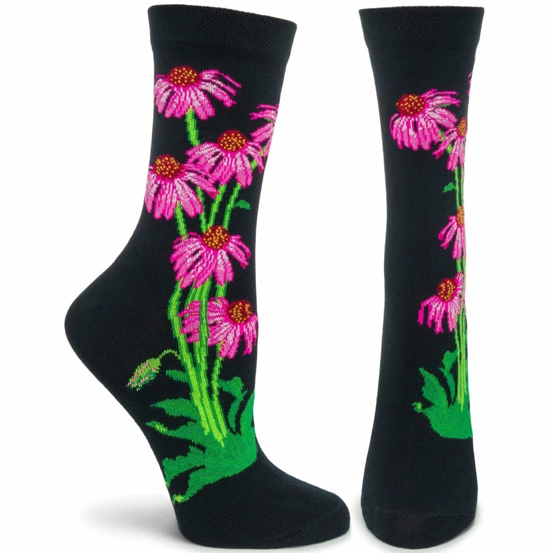Lucinda's New Echinacea Socks 3 Lucinda's New Echinacea Socks