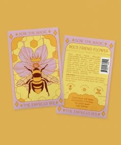 Lucinda's New Sow The Magic Empress Bee Seed Packet