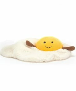 Lucinda's Fried Egg Plush By Jellycat