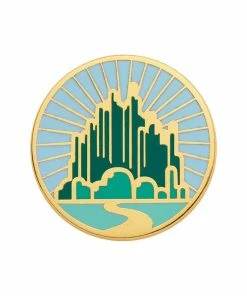 Lucinda's Emerald City Enamel Pin By Erstwilder New