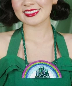 Lucinda's New Emerald City Necklace By Erstwilder