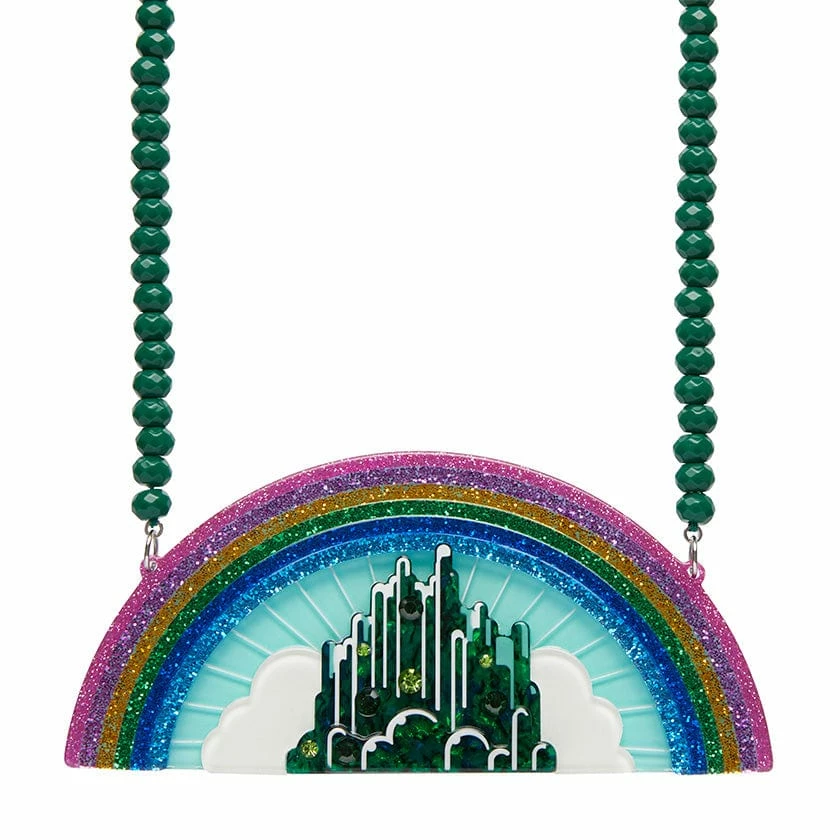 Lucinda's New Emerald City Necklace By Erstwilder 3 Lucinda's New Emerald City Necklace By Erstwilder