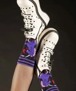 Lucinda's Evil AF Unicorn Unisex Socks