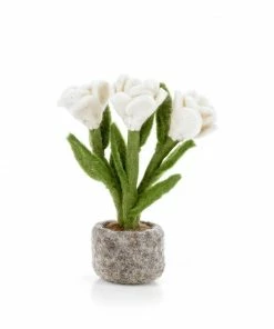 Lucinda's New Felt Tulips