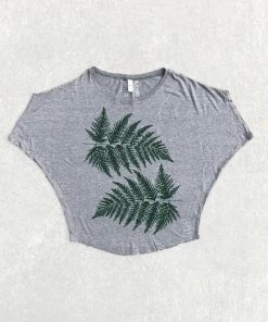Lucinda's Fern Leaves Bamboo Tee