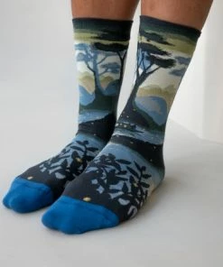 Lucinda's New Riverboat & Fireflies Socks