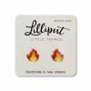 Lucinda's Flame Emoji Earrings