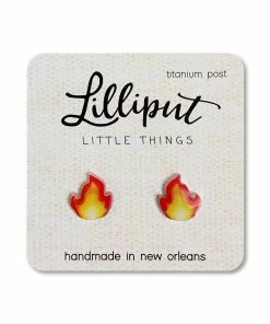 Lucinda's Flame Emoji Earrings