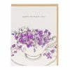 Lucinda's Teacup Flowers Mother's Day Card