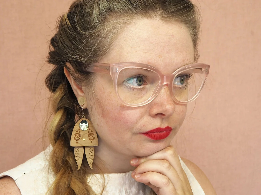 Lucinda's Forlorna Bell Moving Earrings New 4 Lucinda's Forlorna Bell Moving Earrings New