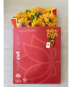Lucinda's Sunflowers Pop Up Bouquet Card