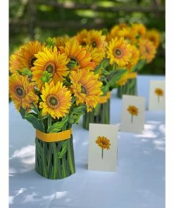 Lucinda's Sunflowers Pop Up Bouquet Card