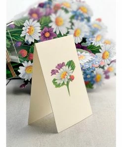 Lucinda's Field Of Daisies Pop Up Bouquet Card New 9 Lucinda's Field Of Daisies Pop Up Bouquet Card New