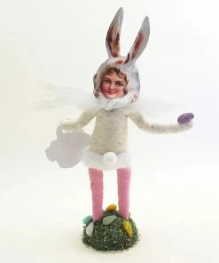Lucinda's New Fuzzy Bunny Girl Figure