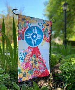 Lucinda's Wichita And Kansas Merch Elisabeth Owens Garden Flag