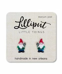 Lucinda's New Garden Gnome Earrings