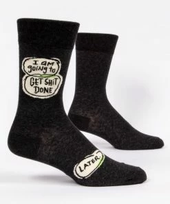 Lucinda's Wichita Get Shit Done Men's Socks Gifts
