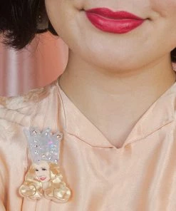 Lucinda's New Glinda The Good Witch Brooch By Erstwilder