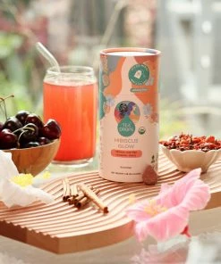 Lucinda's Hibiscus Glow Tea Drops New