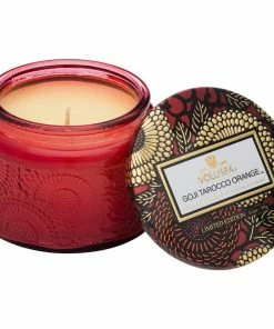 Lucinda's Goji Tarocco Orange Petite Jar Candle New