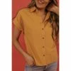 Lucinda's Goldenrod Lily Button Up New