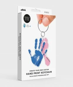 Lucinda's Hand Print Shrink Key Chain Kit New