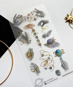 Lucinda's Planetary Hands Stickers New