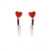 Lucinda's New I Heart Knives Earrings