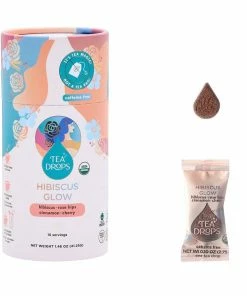 Lucinda's Hibiscus Glow Tea Drops New