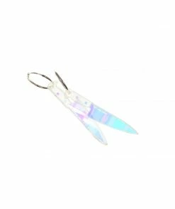 Lucinda's Holo Knife Hoop Earrings New
