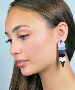 Lucinda's New Ice Cream Cone Earrings