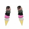 Lucinda's New Ice Cream Cone Earrings