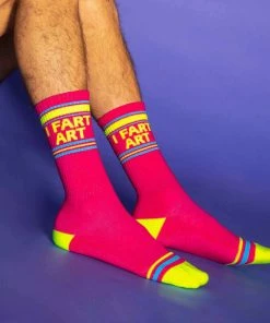 Lucinda's I Fart Art Unisex Socks