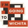 Lucinda's I'm Going To Wichita Sticker Wichita And Kansas Merch