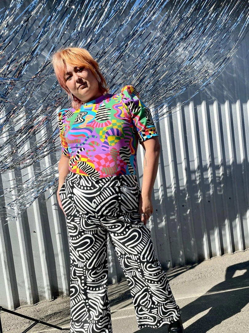 Lucinda's New Party Time Puff Sleeve Top By Nooworks 7 Lucinda's New Party Time Puff Sleeve Top By Nooworks