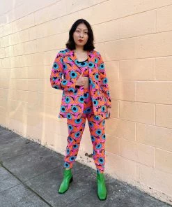 Lucinda's Psychedelic Eyes Blazer By Nooworks New