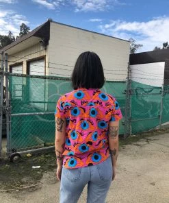 Lucinda's Psychedelic Eyes Joyce Top By Nooworks