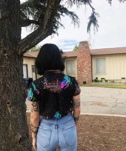 Lucinda's Cosmic Ladies Joyce Top By Nooworks New