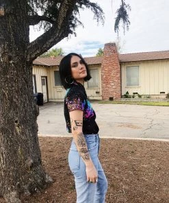 Lucinda's Cosmic Ladies Joyce Top By Nooworks New